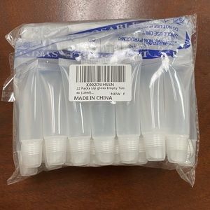 22 pack Lipgloss Empty Tub